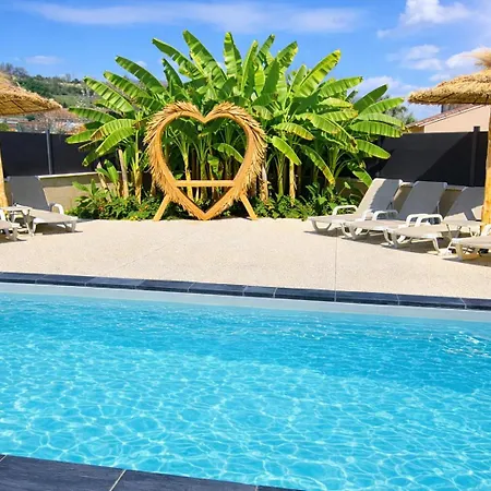 Sublime Des Oliviers - Piscine Chauffee, Espace Detente, Baby-foot, Cuisine Exterieure - Proche D'agen Bon-Encontre