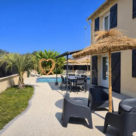 Villa Sublime Des Oliviers - Piscine Chauffee, Espace Detente, Baby-foot, Cuisine Exterieure - Proche D'agen Bon-Encontre