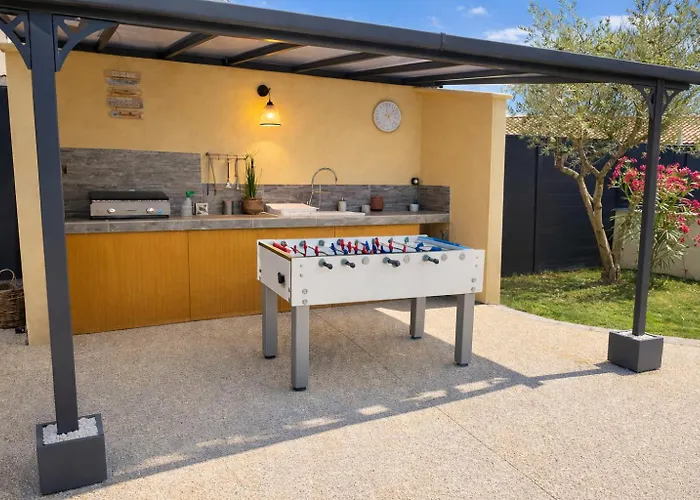 Sublime Des Oliviers - Piscine Chauffee, Espace Detente, Baby-foot, Cuisine Exterieure - Proche D'agen Villa *