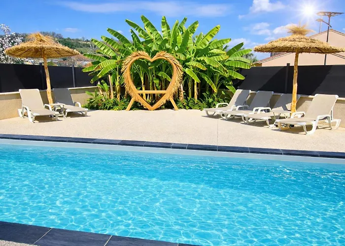 Sublime Des Oliviers - Piscine Chauffee, Espace Detente, Baby-foot, Cuisine Exterieure - Proche D'agen Bon-Encontre