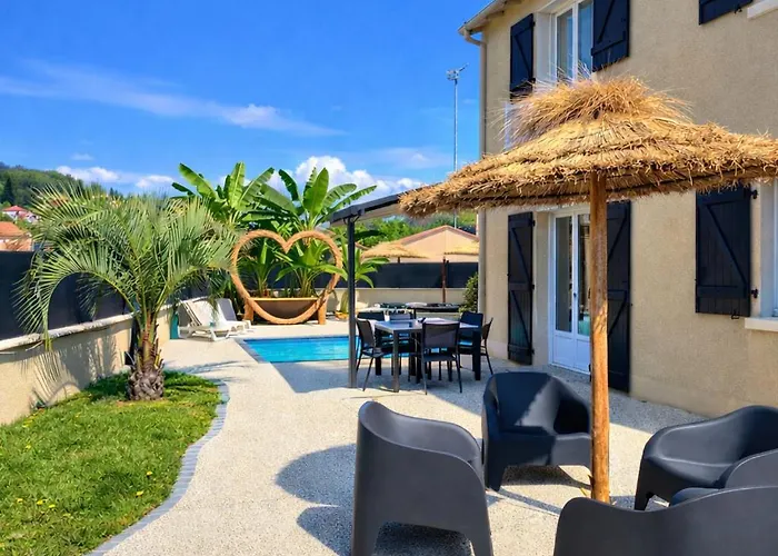 Sublime Des Oliviers - Piscine Chauffee, Espace Detente, Baby-foot, Cuisine Exterieure - Proche D'agen Bon-Encontre